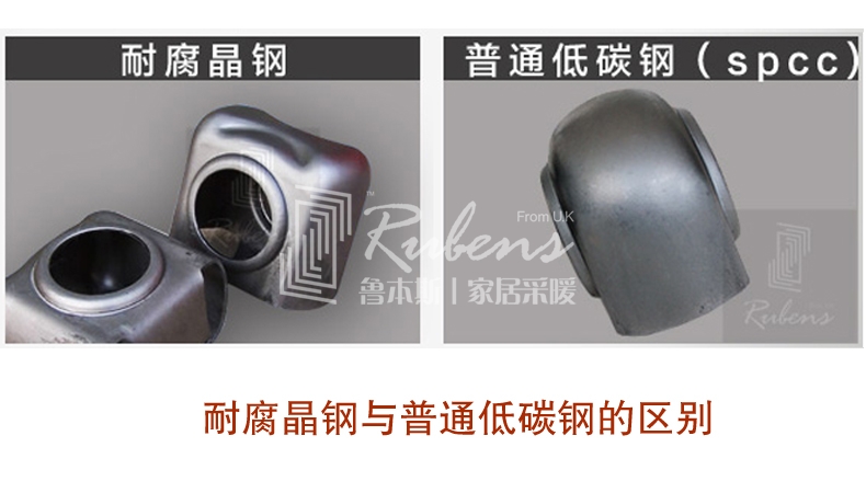 魯本斯耐腐晶鋼，鋼制暖氣片